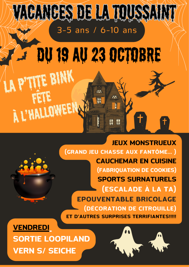 Affiche toussaint 26